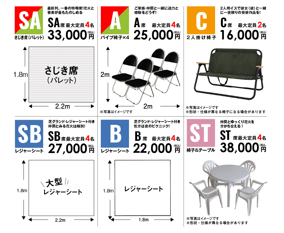 チケット販売 – 第32回赤川花火大会